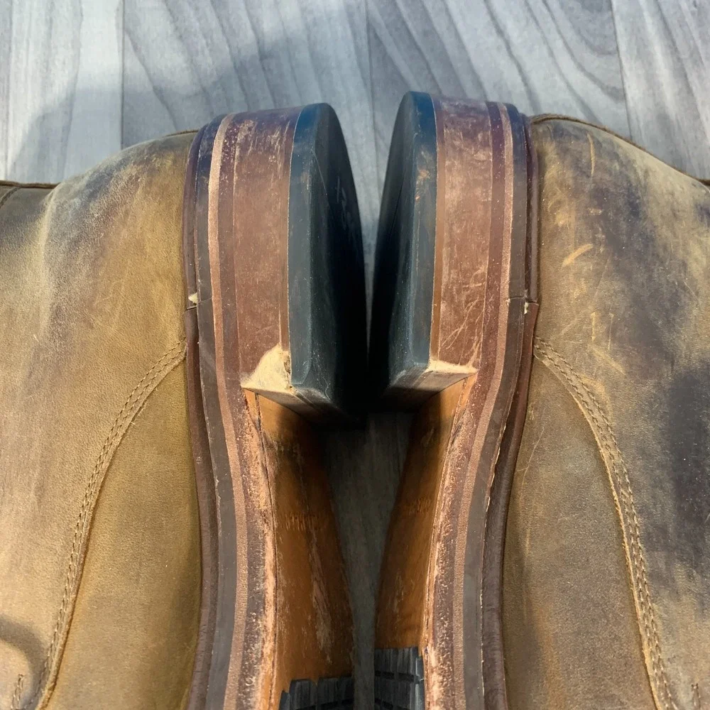 Cole Haan Colton Chukka Boots Mens Size 10.5M Brown Lace Up Casual C11771